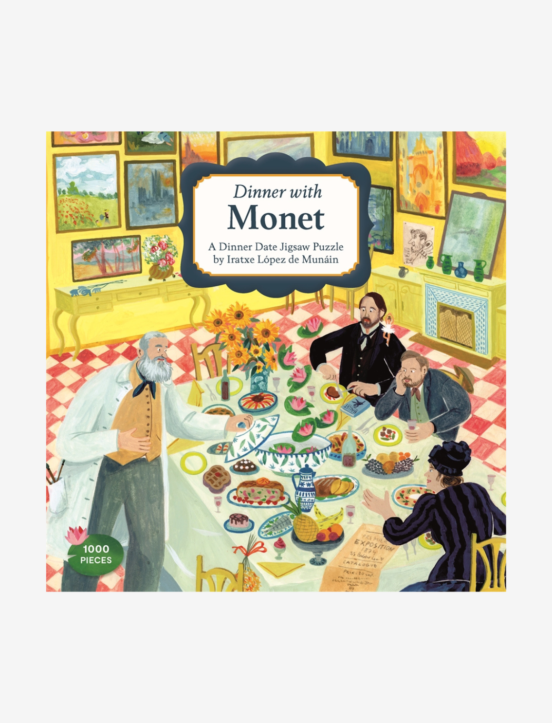 פאזל 1000 חלקים Dinner With Monet