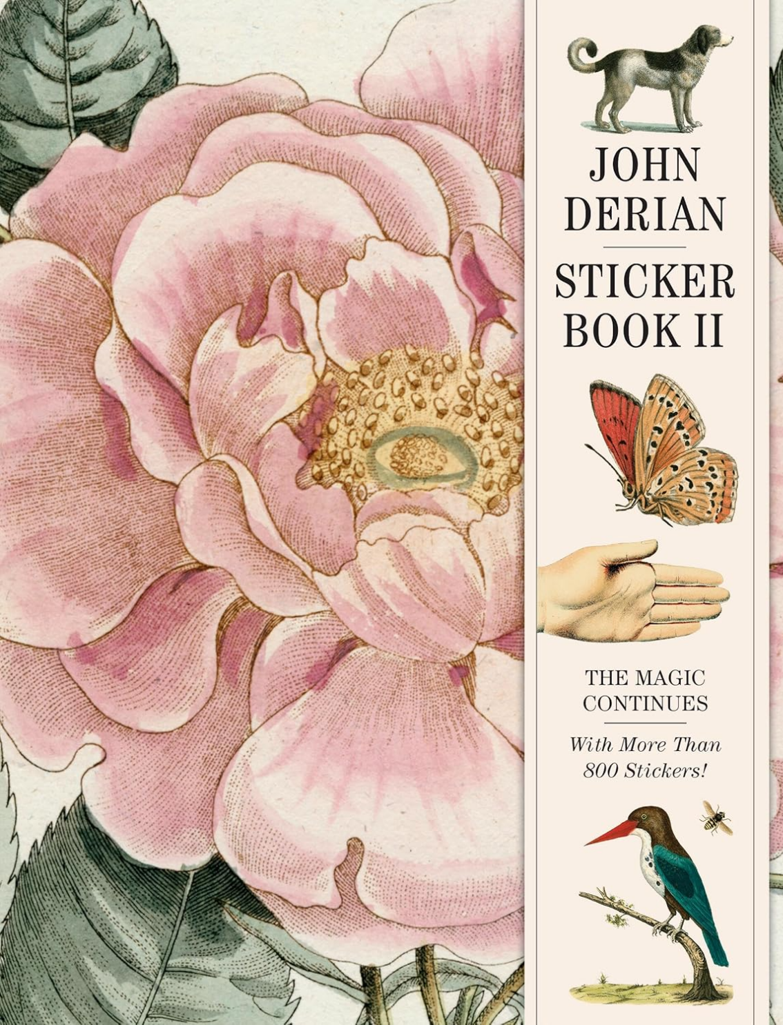 ספר מדבקות מאוירות John Derian 2