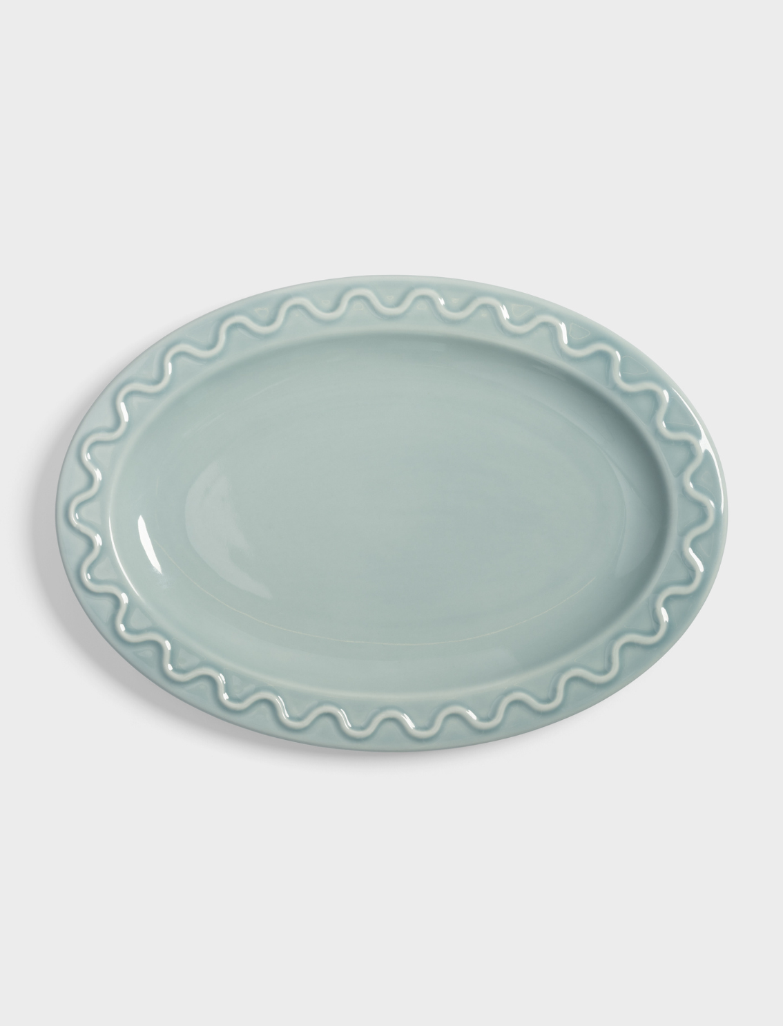 צלחת הגשה Mochi Light Blue
