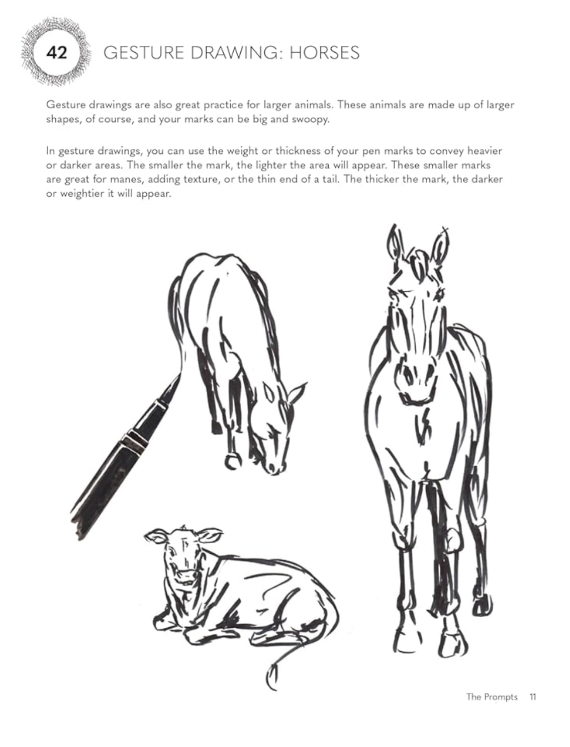 ספר יצירה: Pocket Prompts Drawing