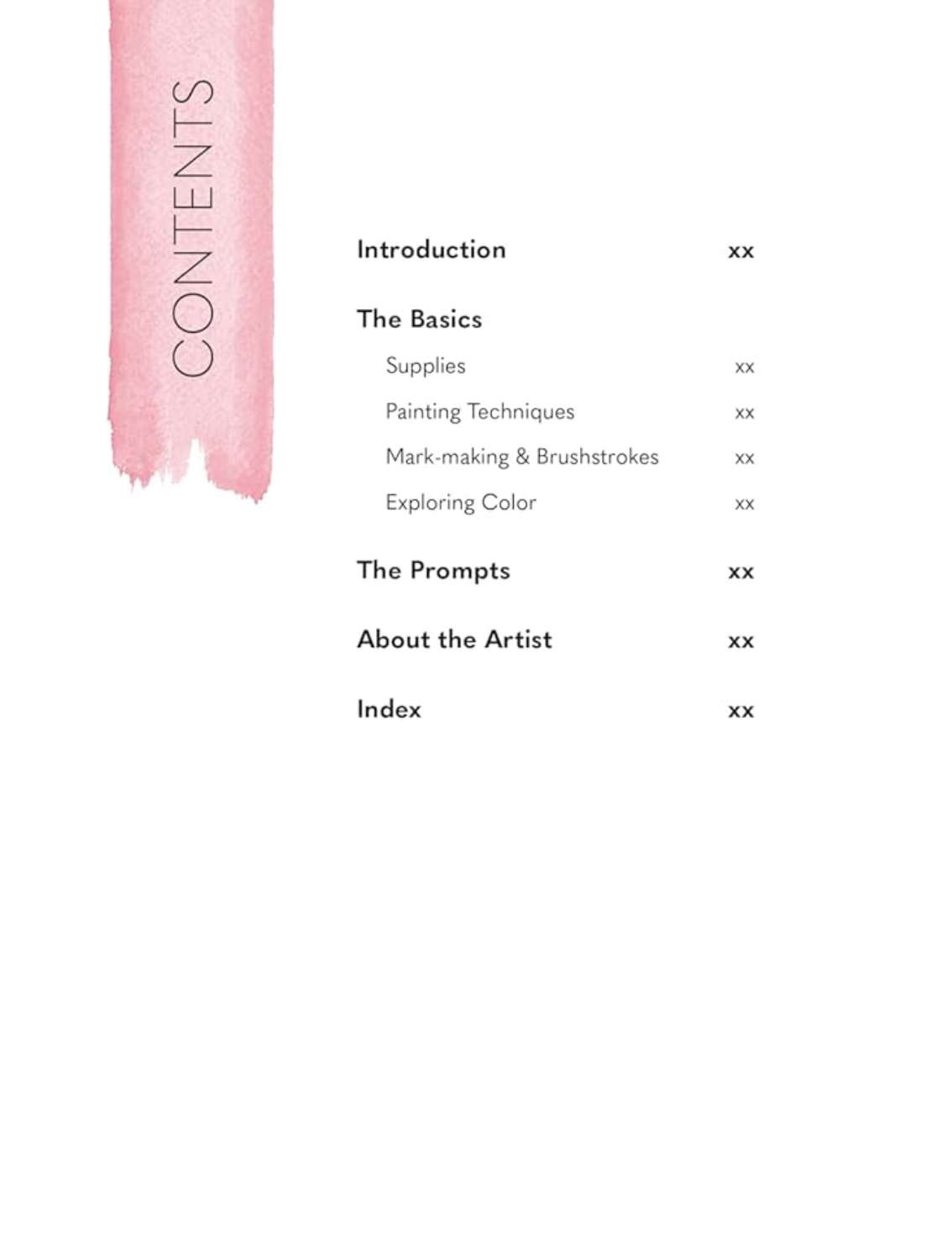 ספר יצירה: Pocket Prompts Watercolor