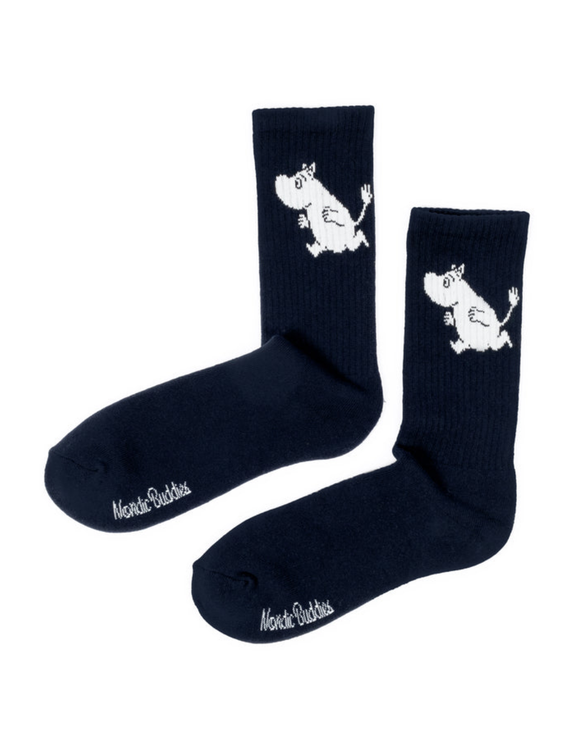 גרבי גברים רטרו Moomin Black