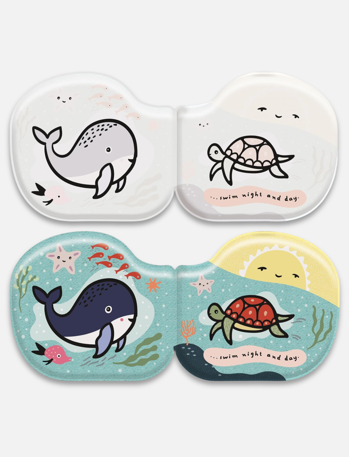 ספר אמבטיה Whale & Friends
