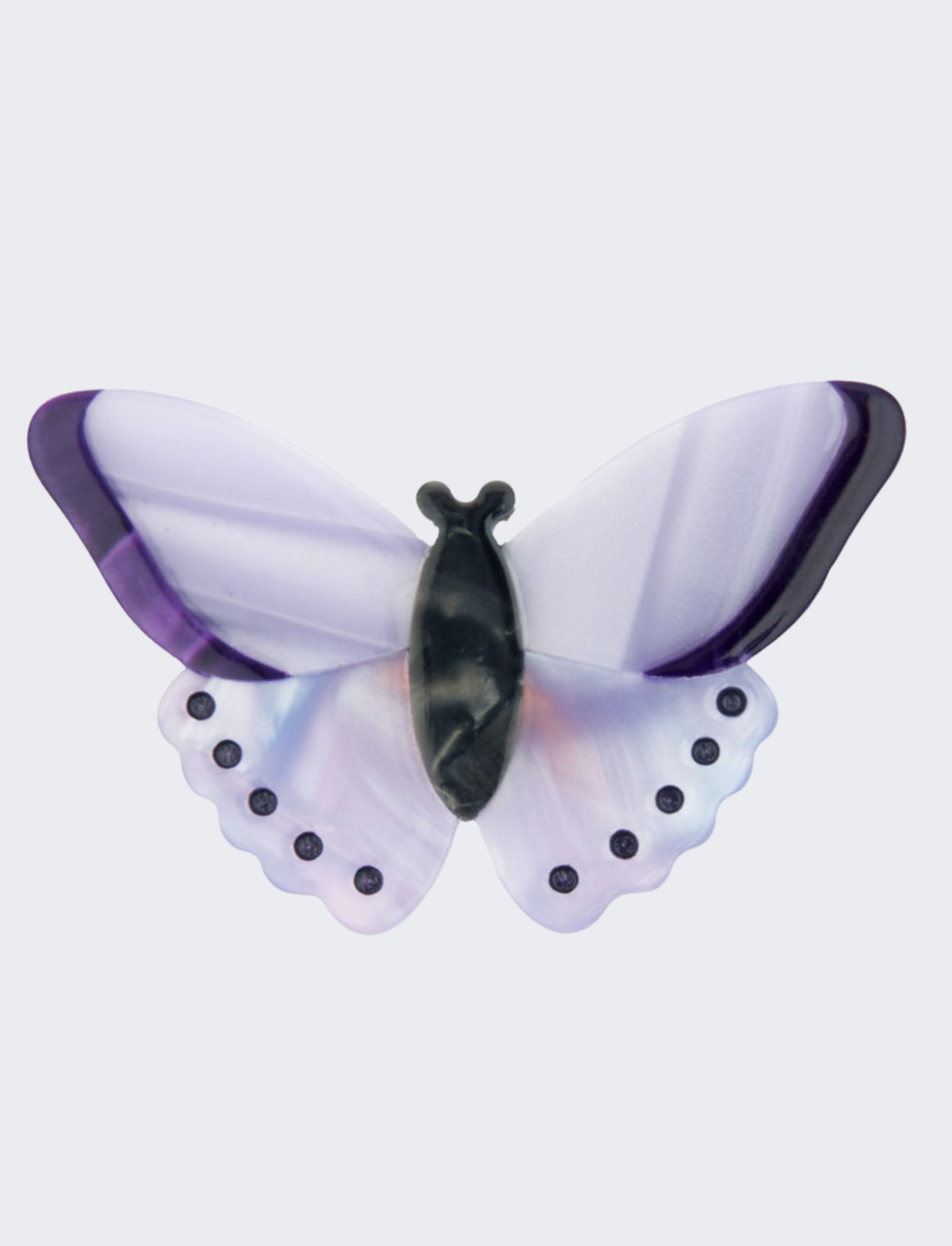 סיכה לשיער Purple Butterfly