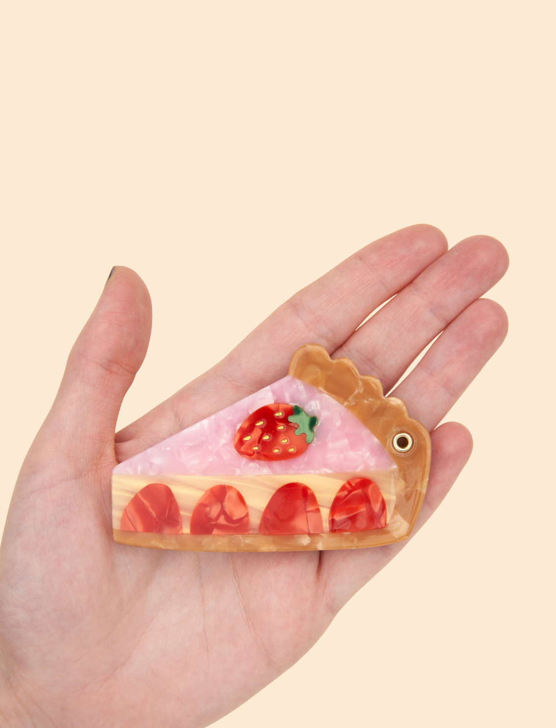 מראת כיס Strawberry Cake