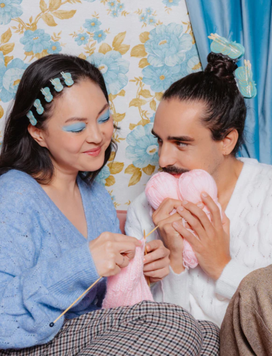 סיכה לשיער Wool Ball