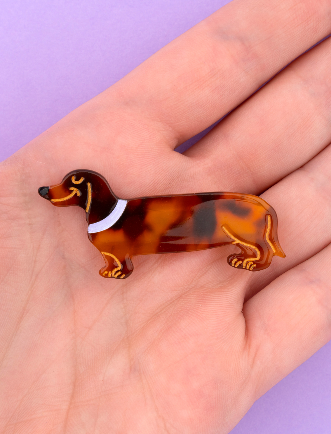 סיכה לשיער Dachshund