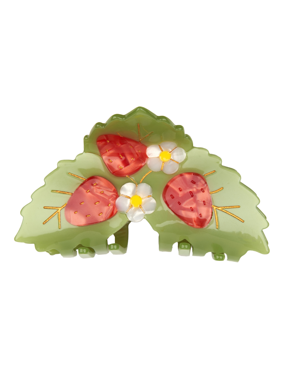 קליפס לשיער Big Strawberry Plant