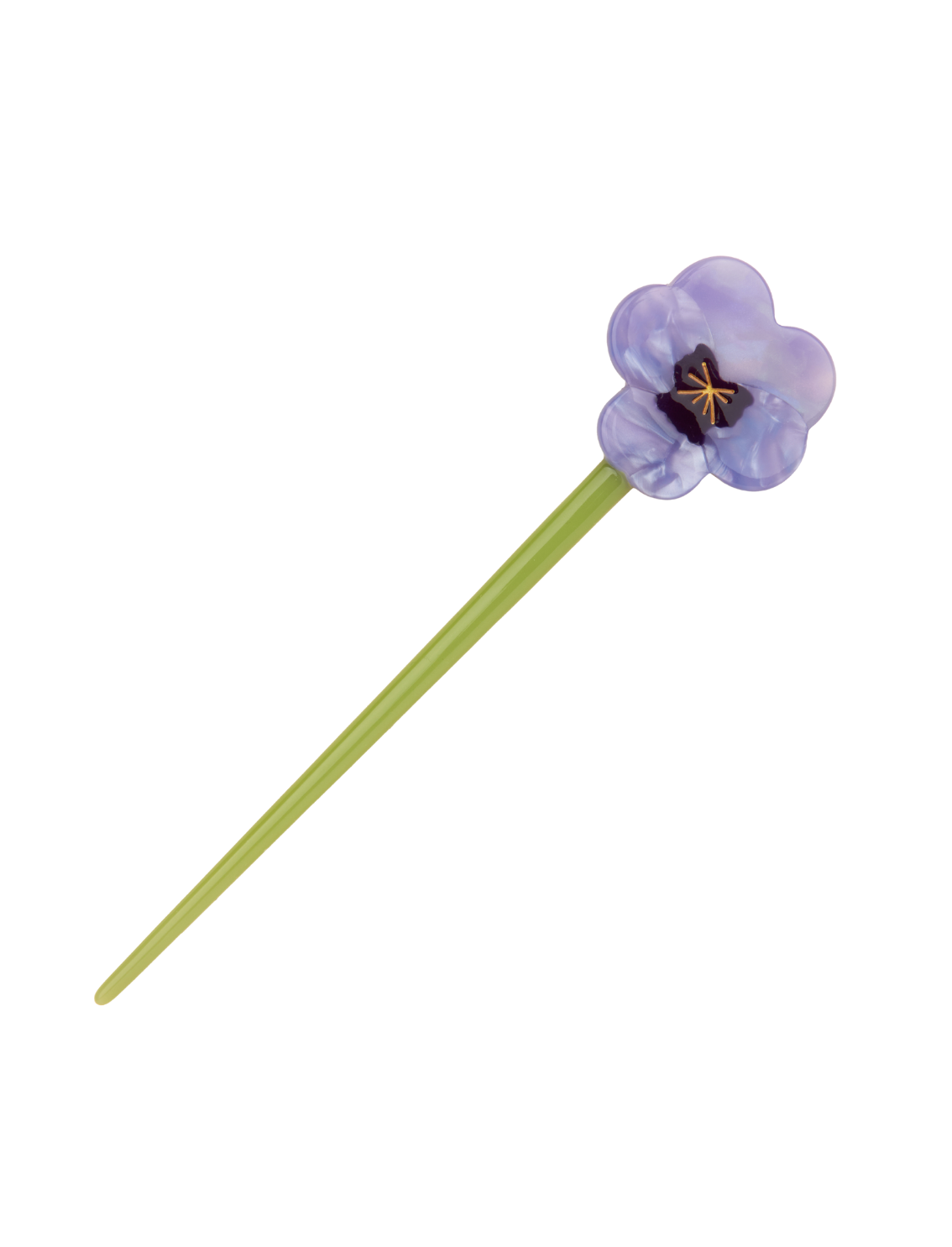 מקל לאיסוף השיער Purple Pansy
