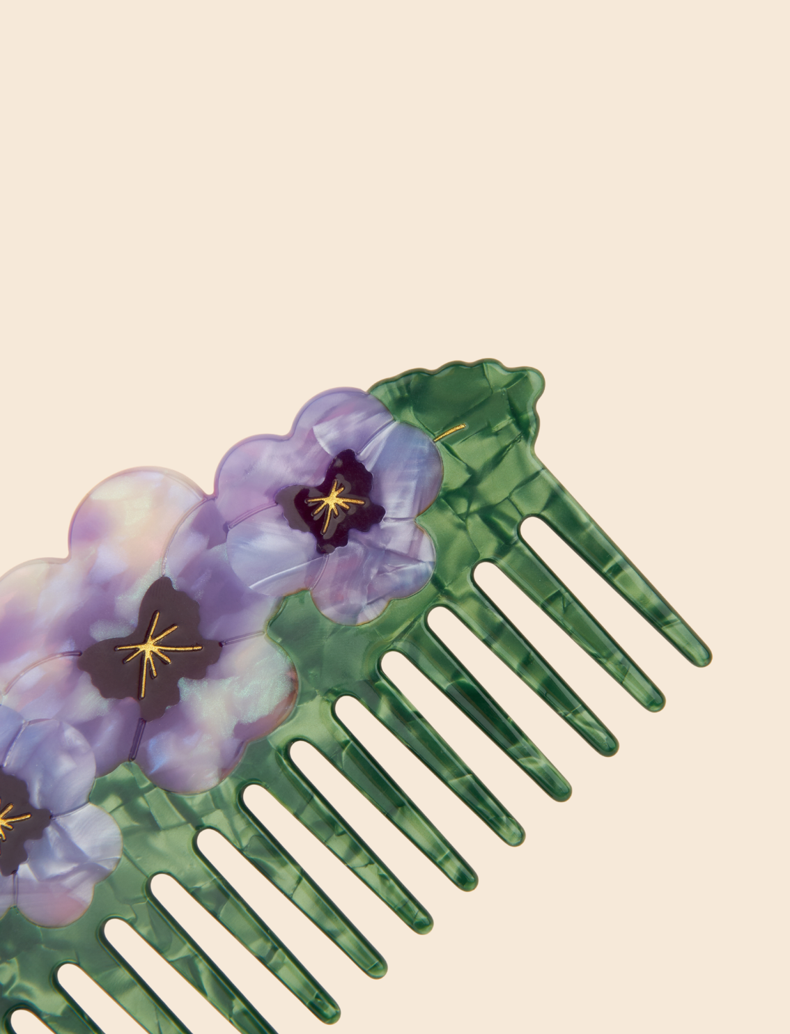 מסרק Purple Pansy