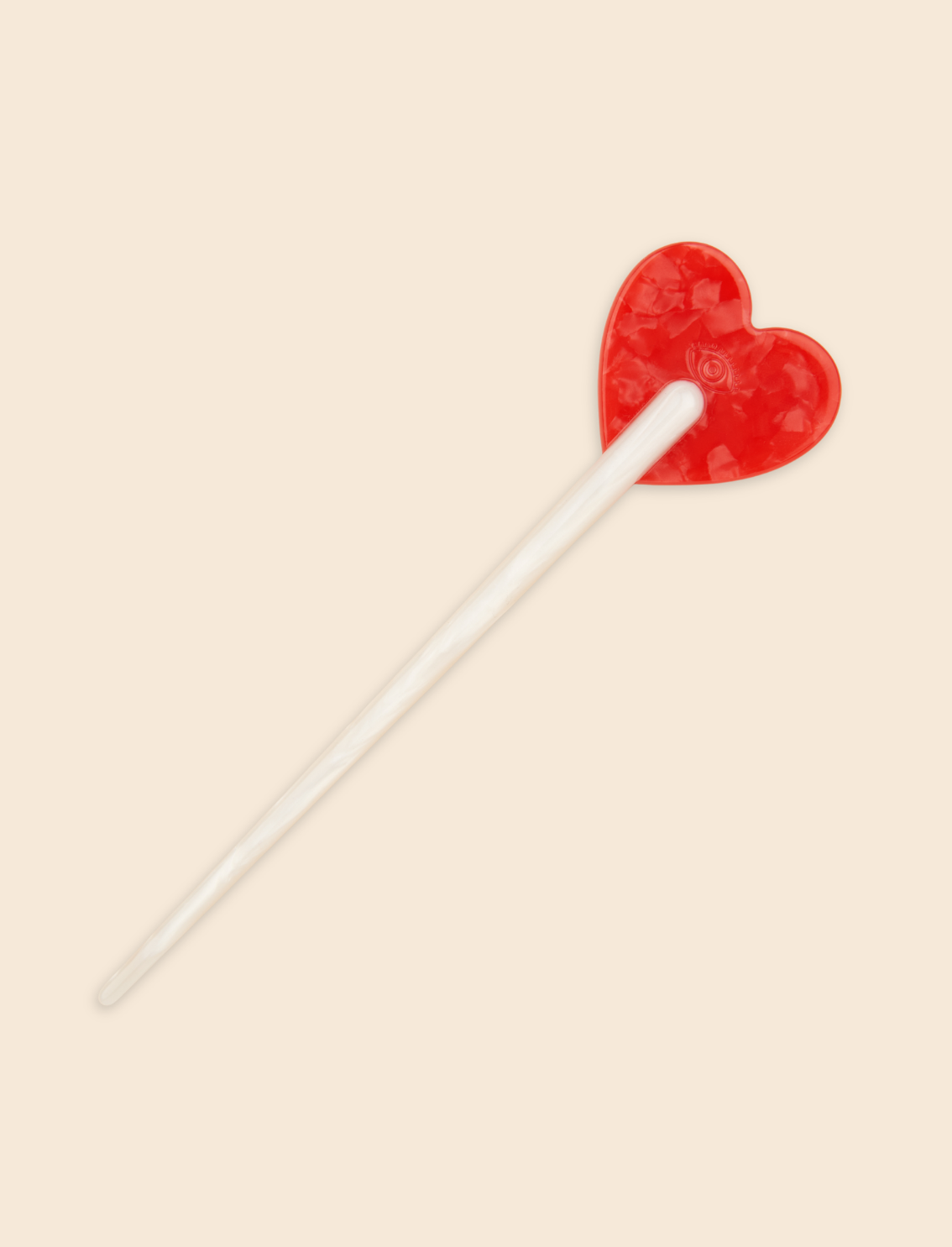 מקל לאיסוף השיער Heart Lollipop