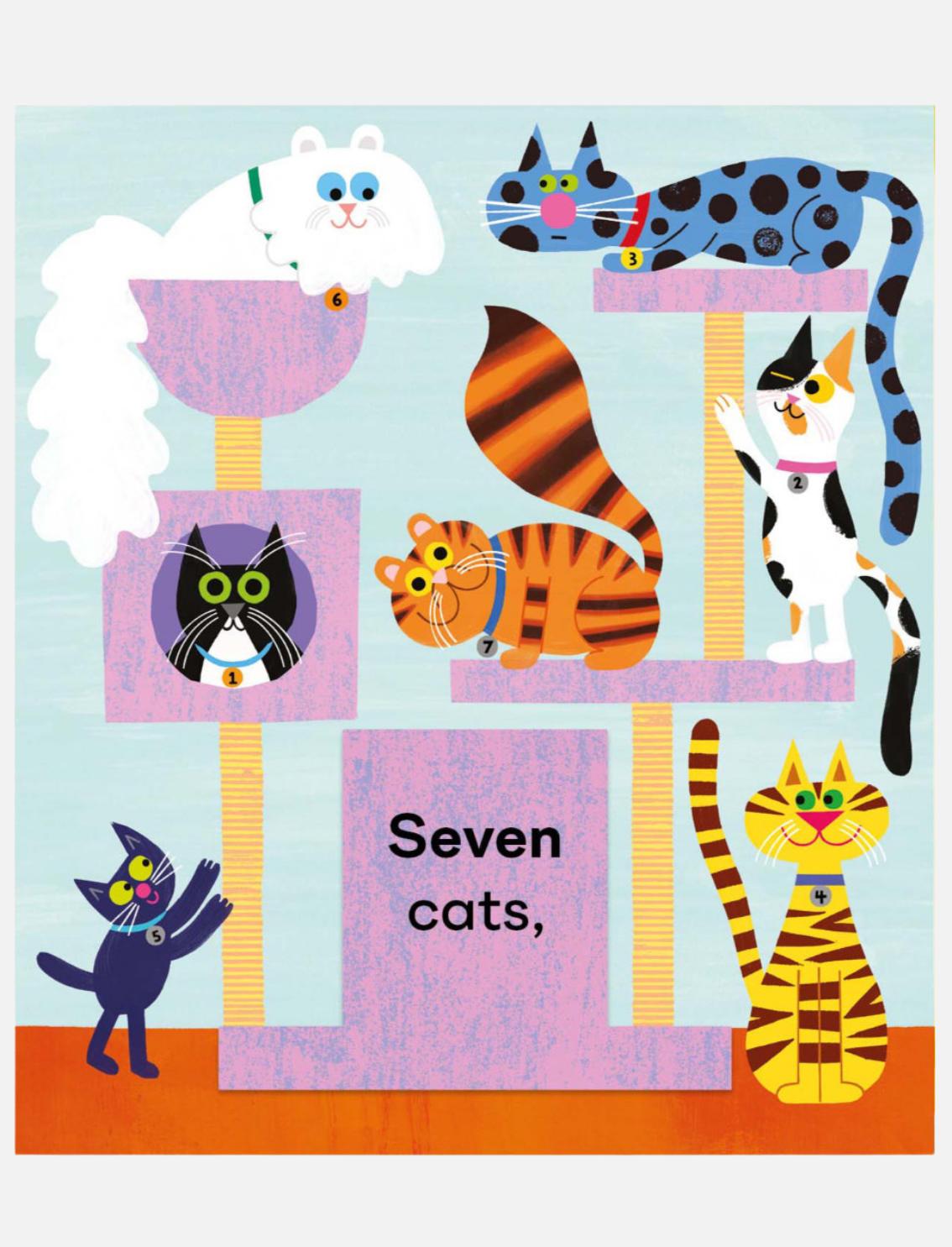 ספר אינטראקטיבי One Cat, Two Cats