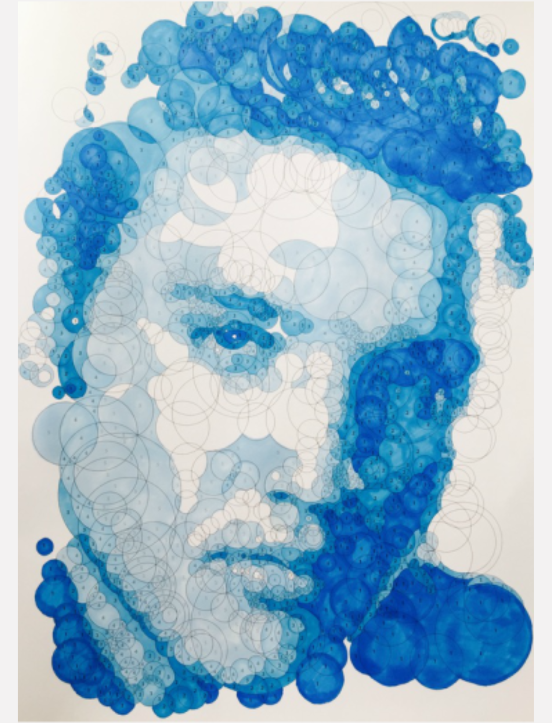 חוברת צביעה Querkles: Icons