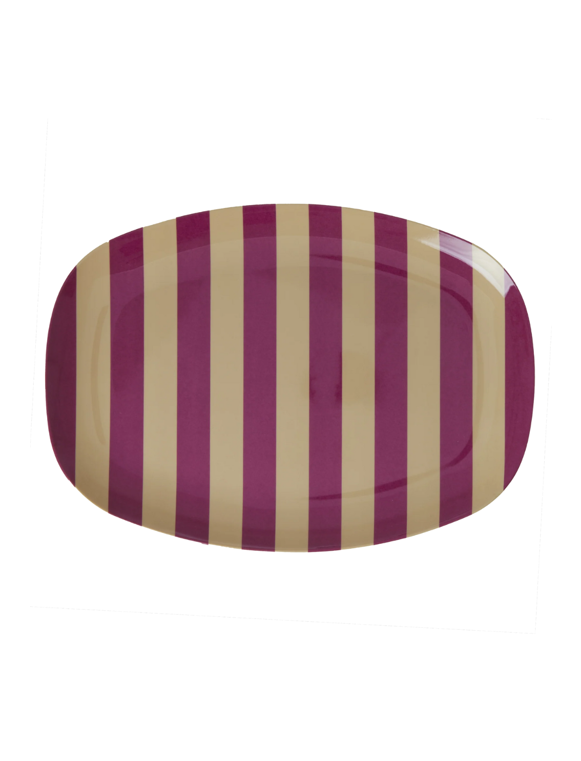 מגש מלמין Purple Stripes