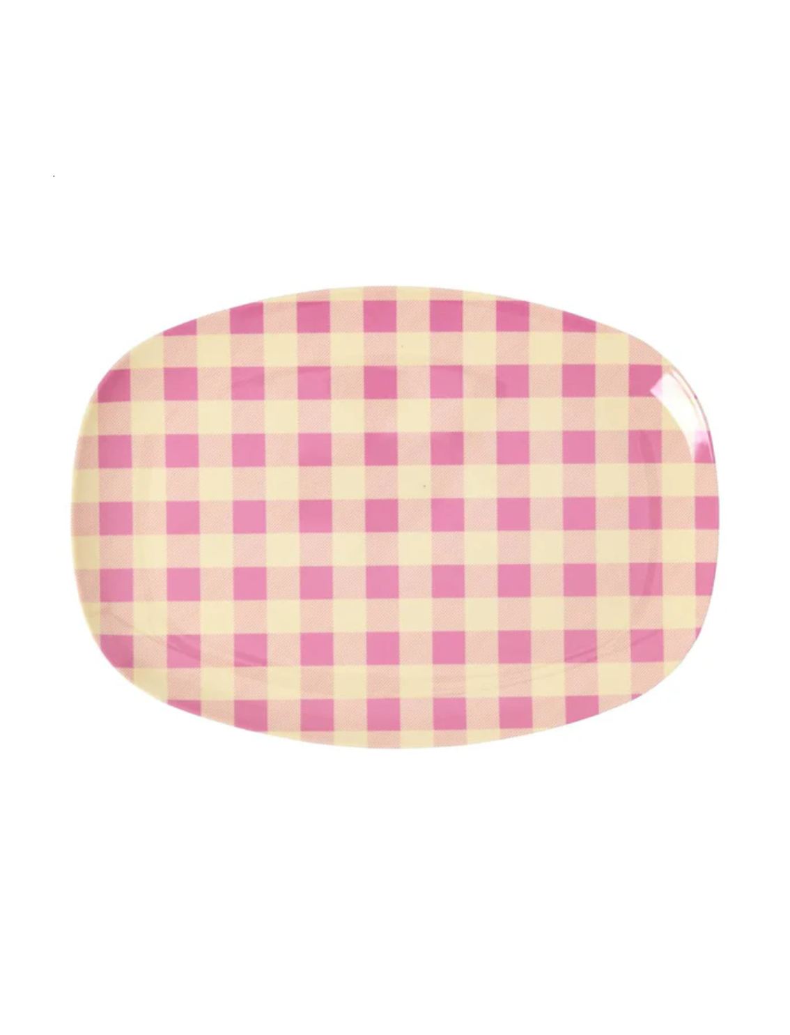 מגש מלמין Pink Check