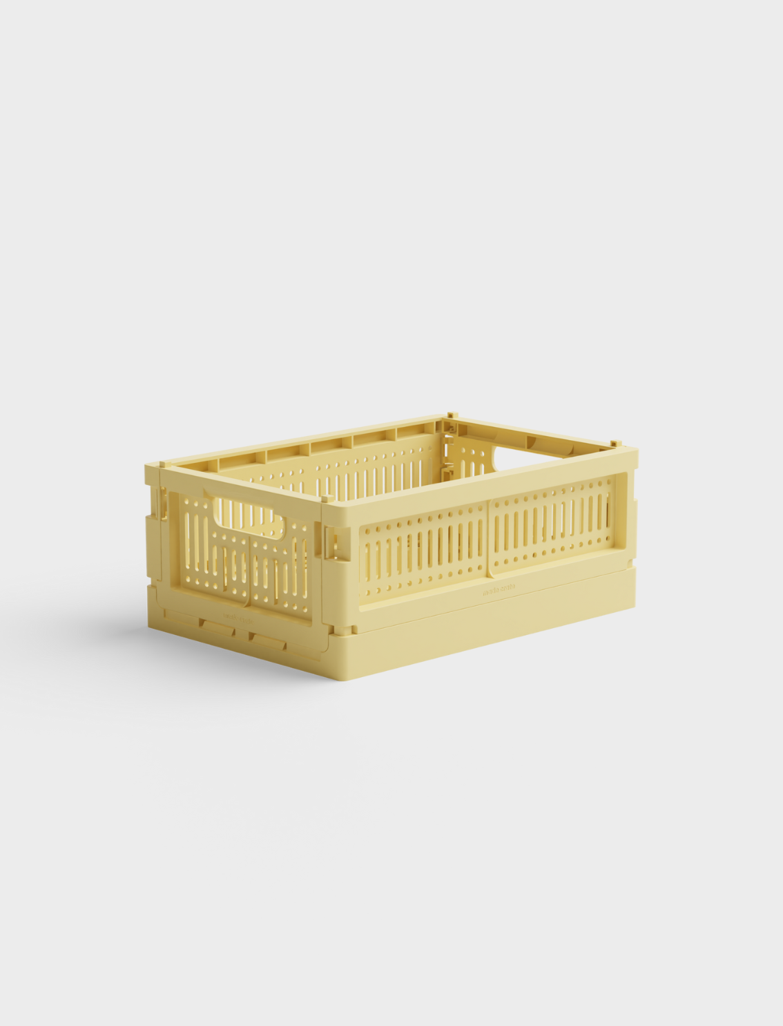 ארגז אחסון מתקפל Mini Lemon Cream