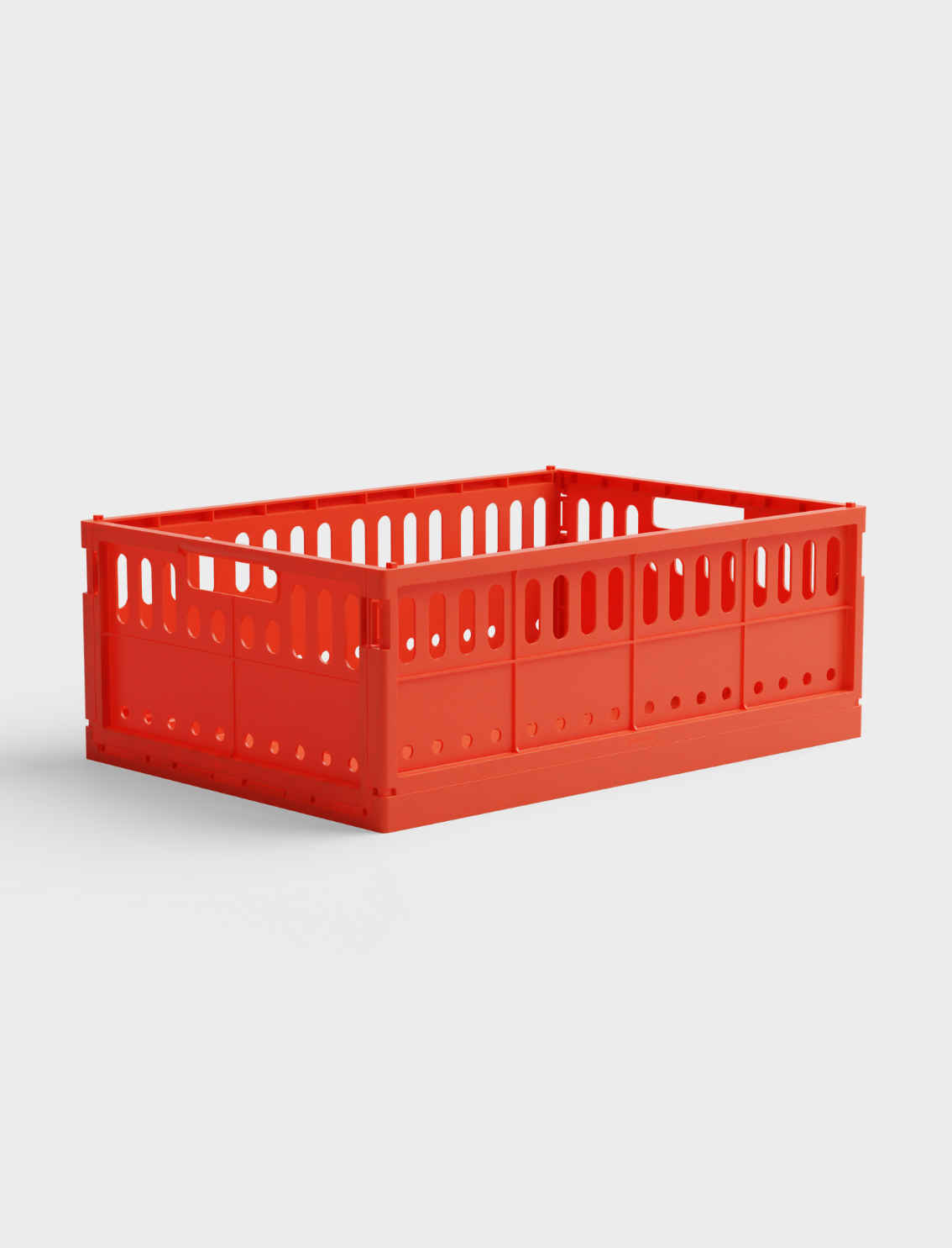 ארגז אחסון מתקפל Maxi Bright Red