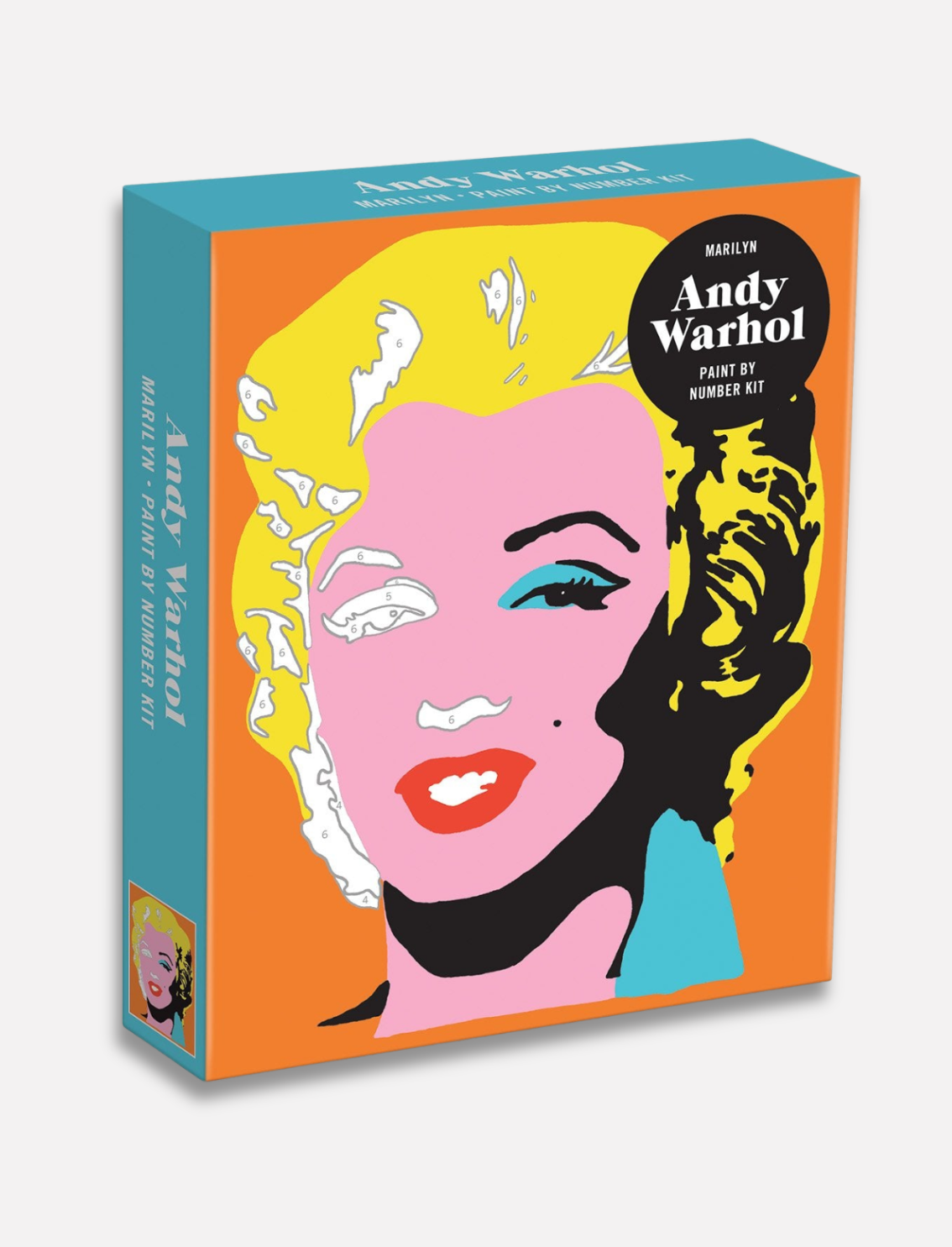 ערכת צביעה לפי מספרים: Andy Warhol Marilyn