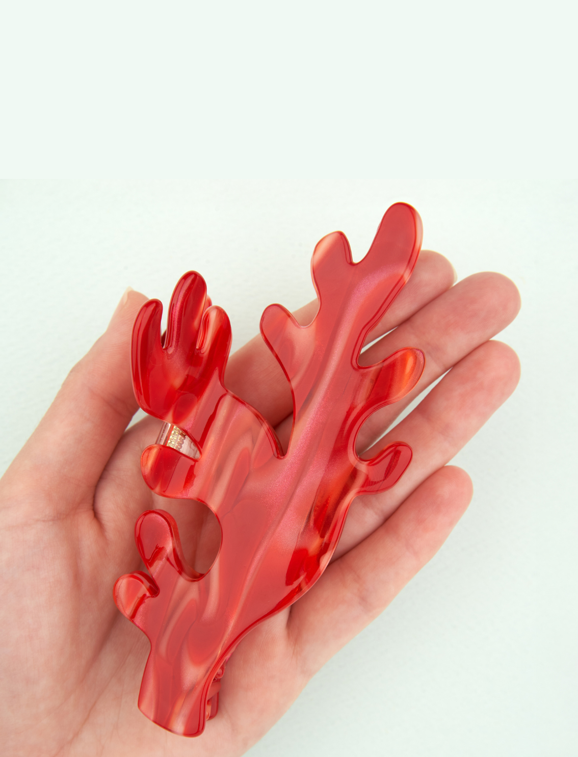 קליפס לשיער Coral