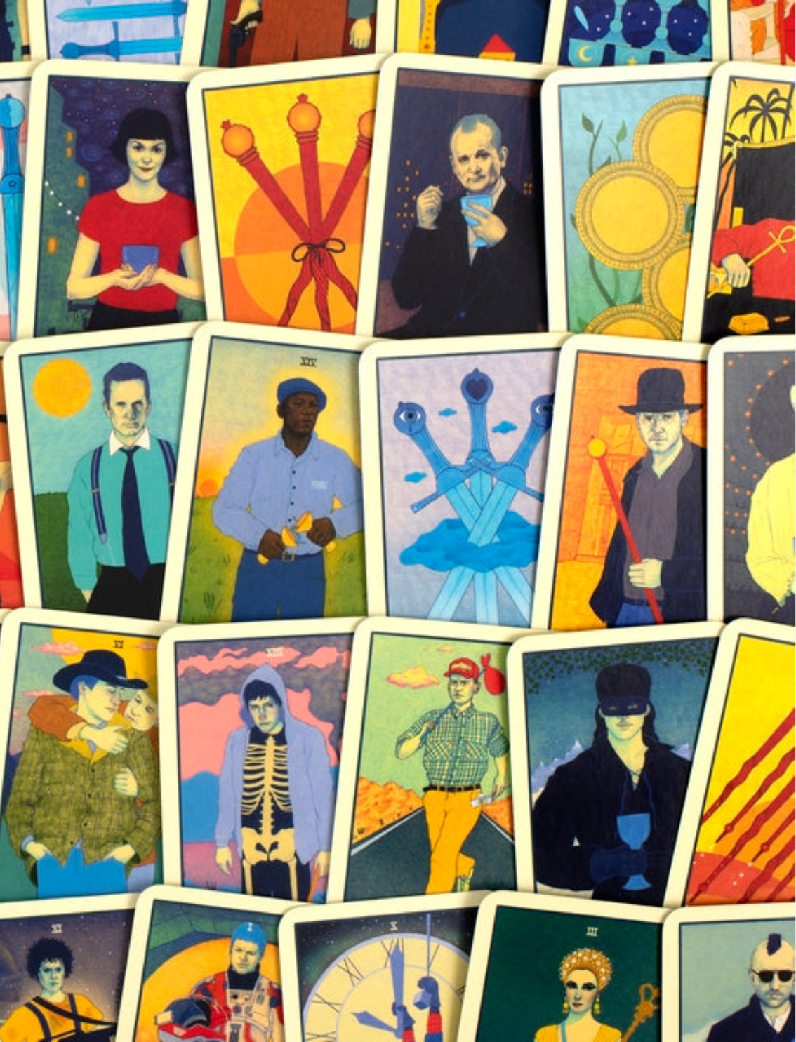 מיני מארז קלפים Movie Tarot