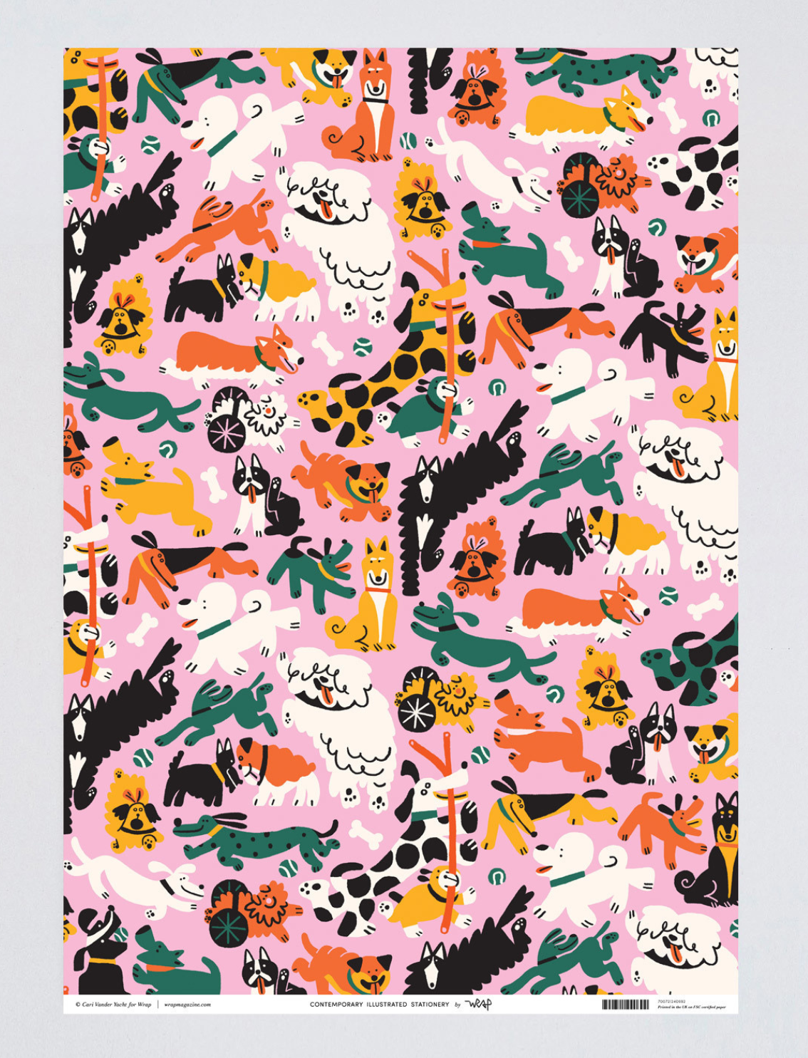 נייר עטיפה Dogs Day Out