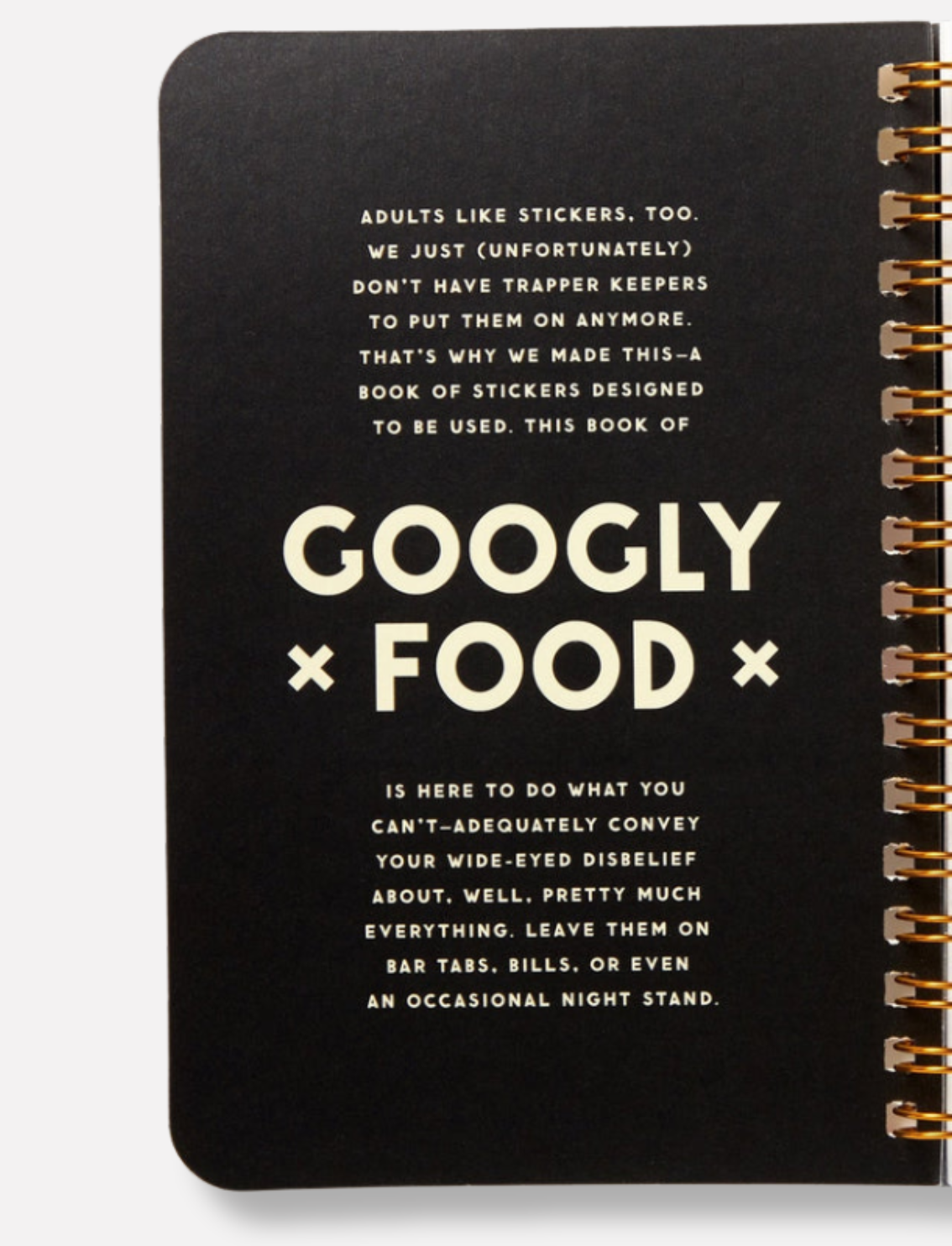 חוברת מדבקות Googly Food