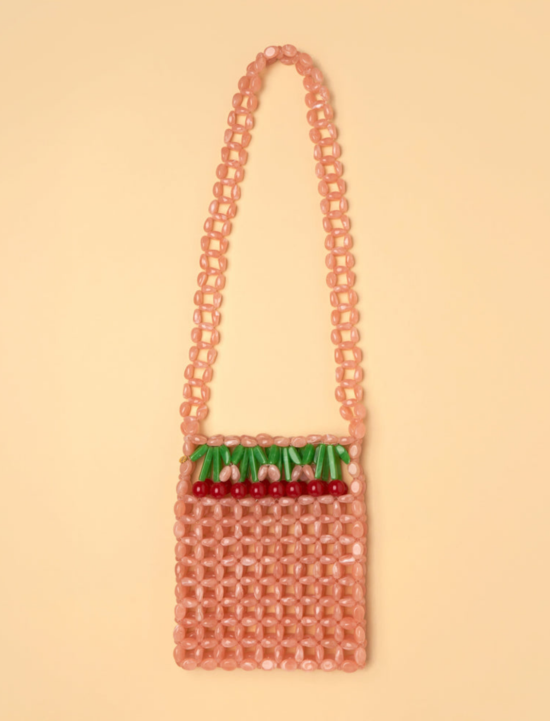 תיק צד חרוזים Cherry