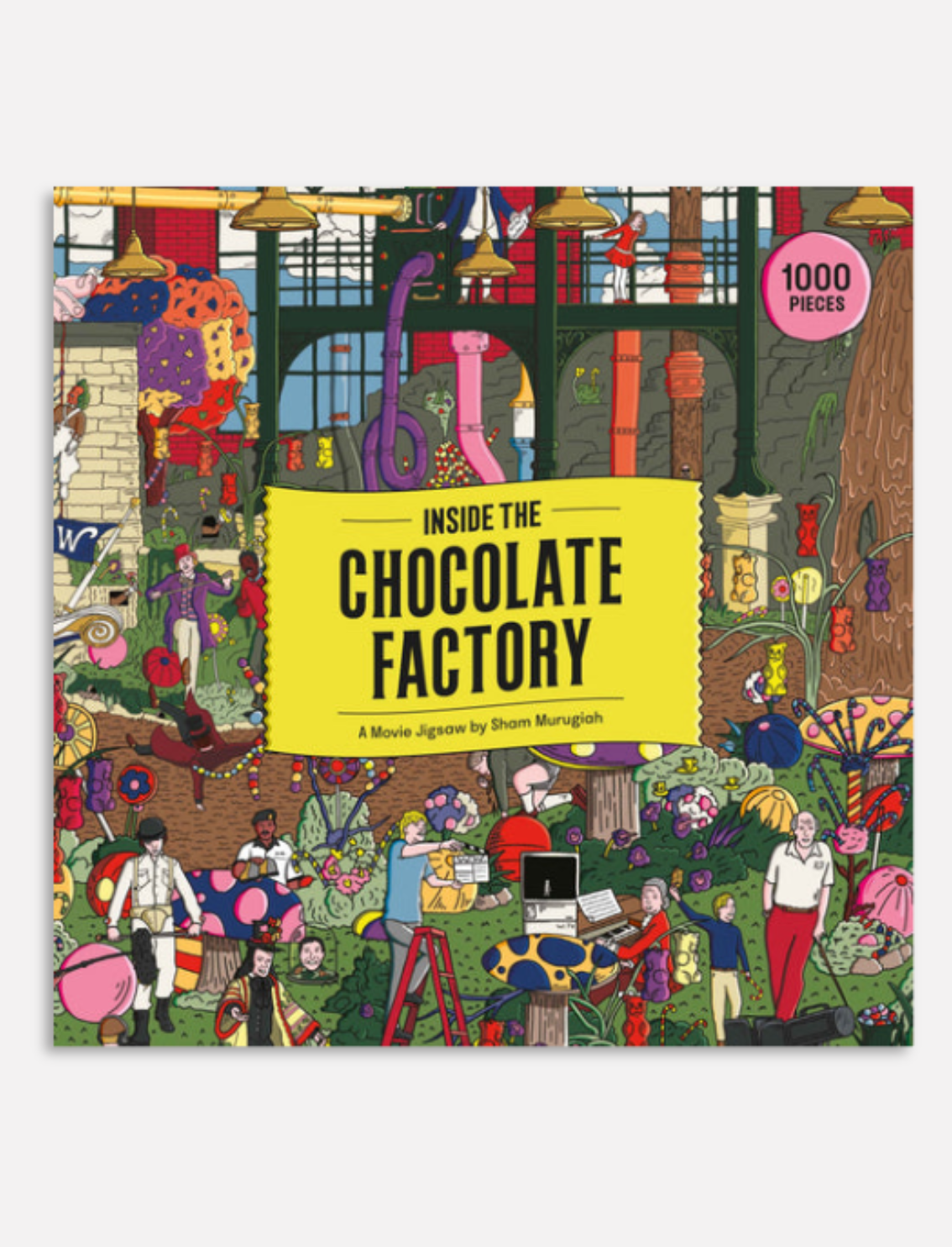 פאזל 1000 חלקים Inside the Chocolate Factory