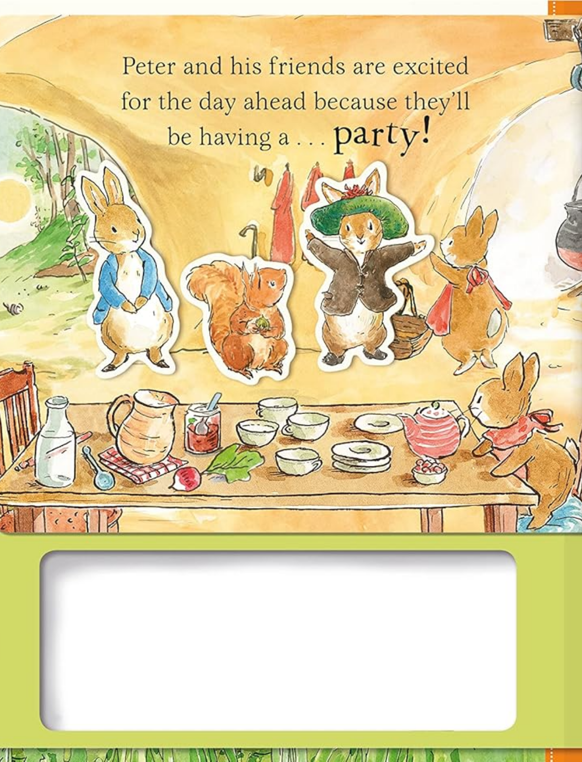 ספר מגנטים Peter Rabbit