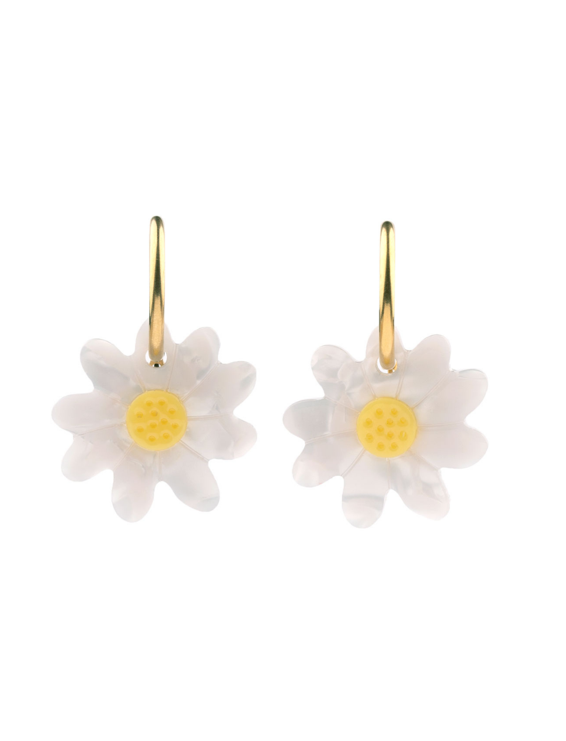 זוג עגילים תלויים Daisy