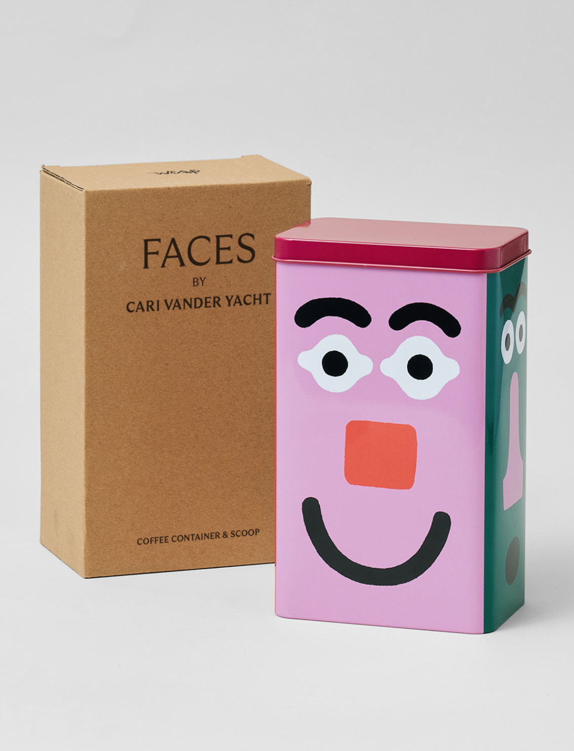 קופסת פח Faces