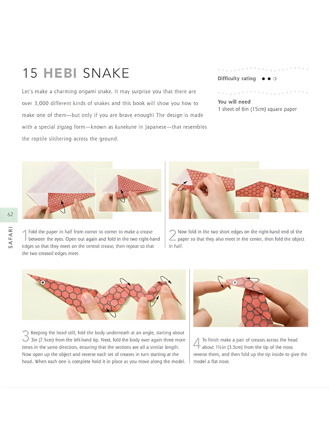 סט אוריגמי Wild Animals