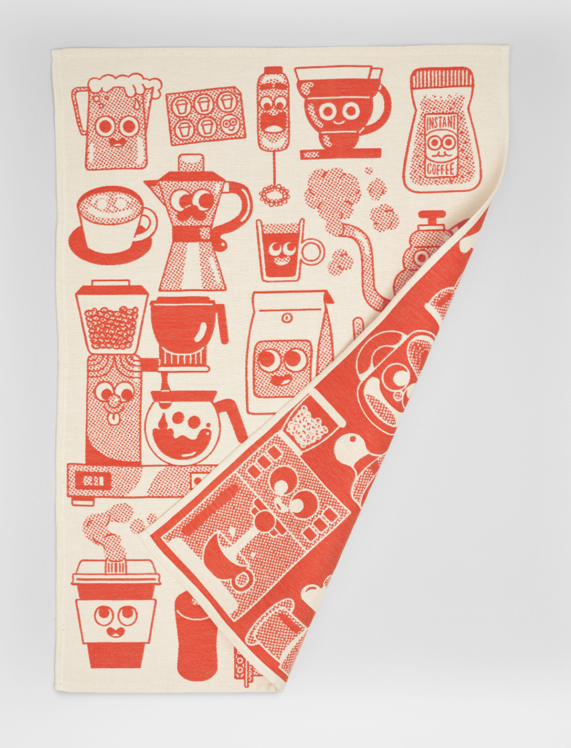 מגבת מטבח/פרינט לתליה Coffee Time