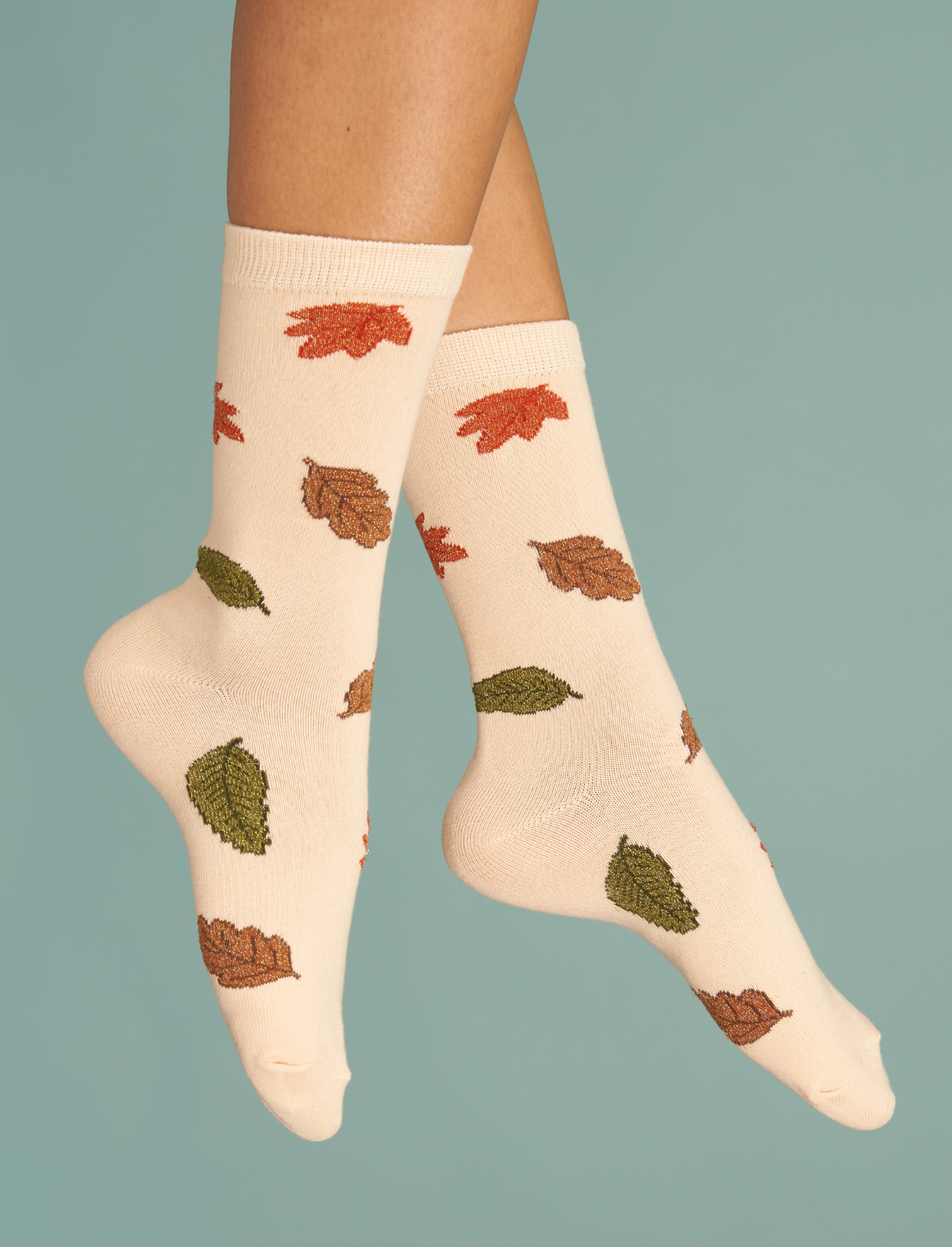 גרבי כותנה מנצנצות Leafs