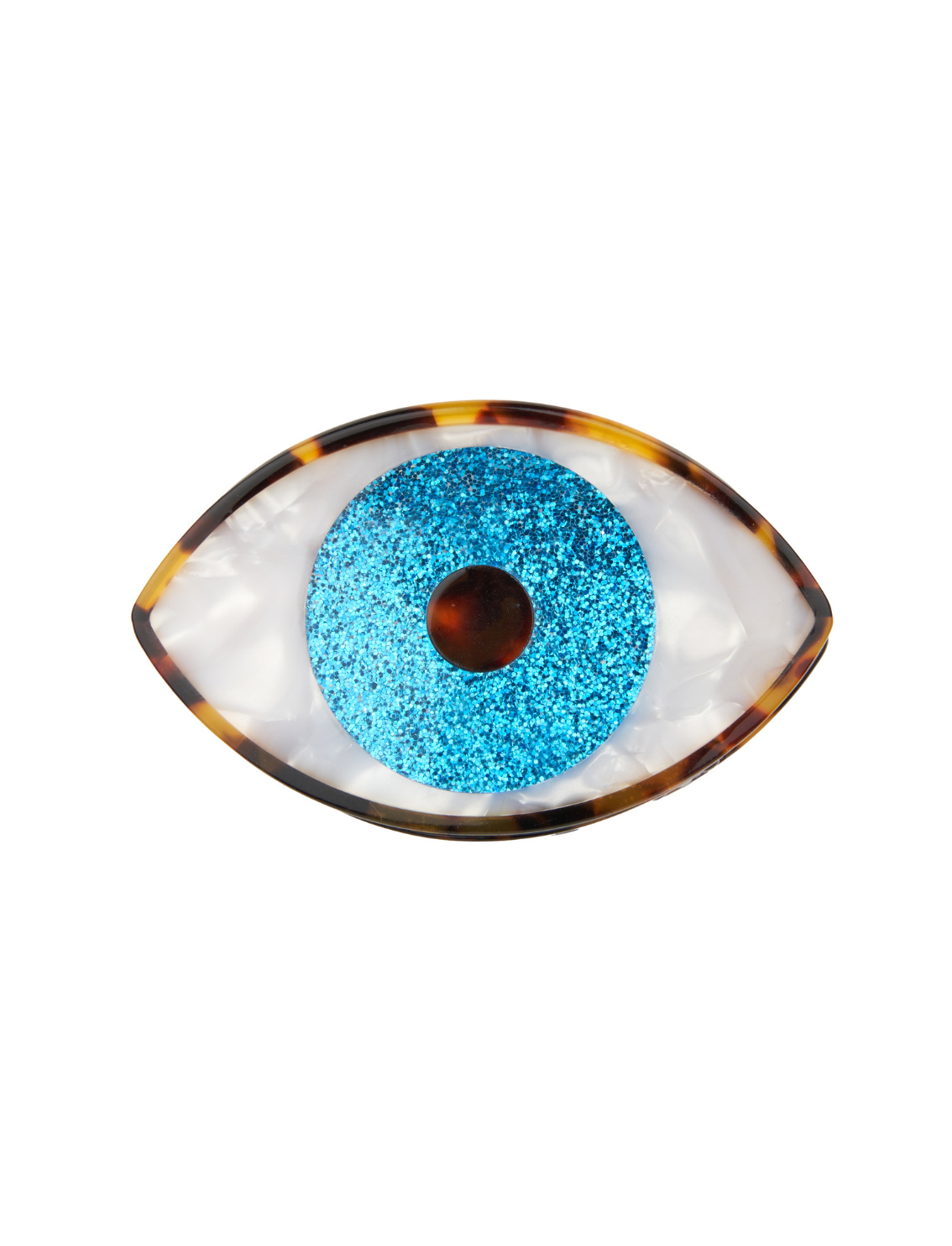 קליפס לשיער Glittery Blue Eye