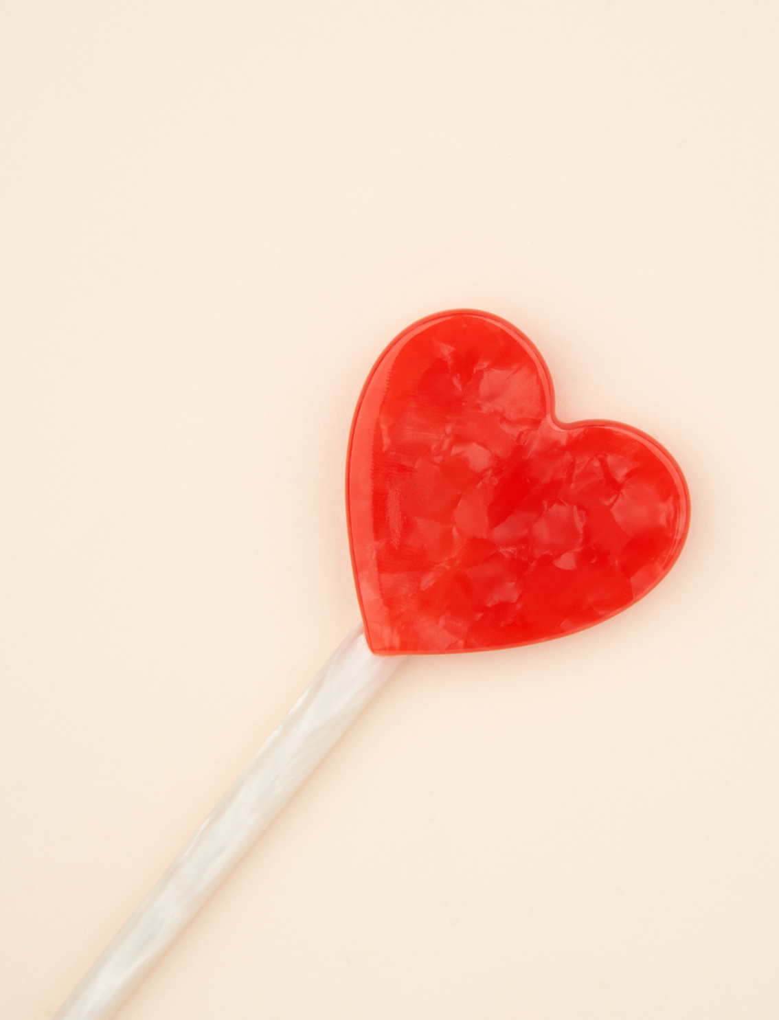 מקל לאיסוף השיער Heart Lollipop