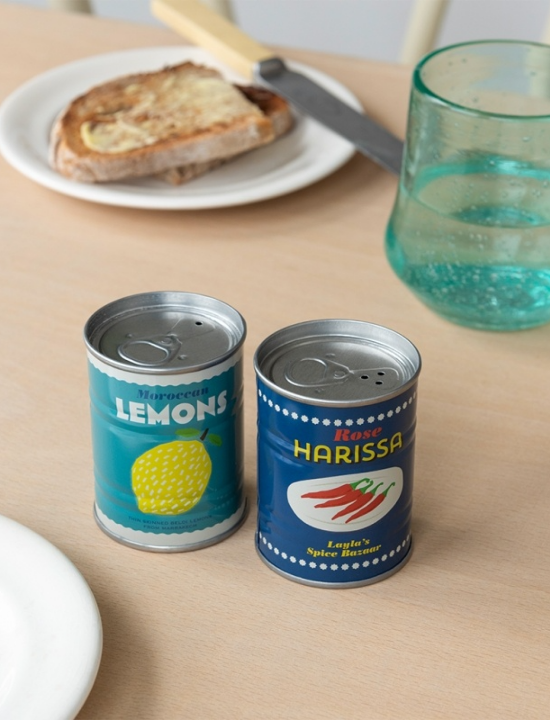סט מלח פלפל Lemons & Harissa