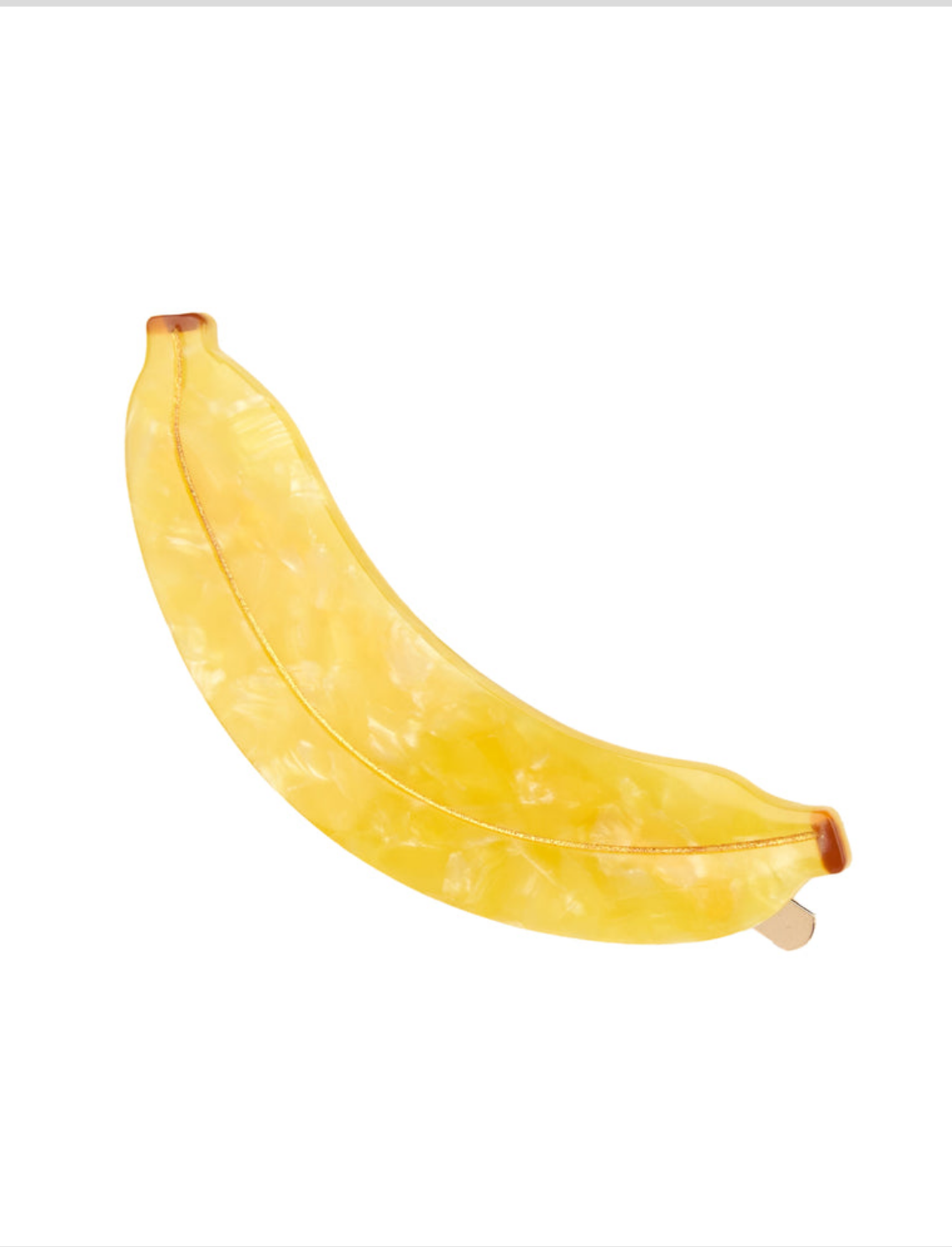 סיכה גדולה לשיער Banana