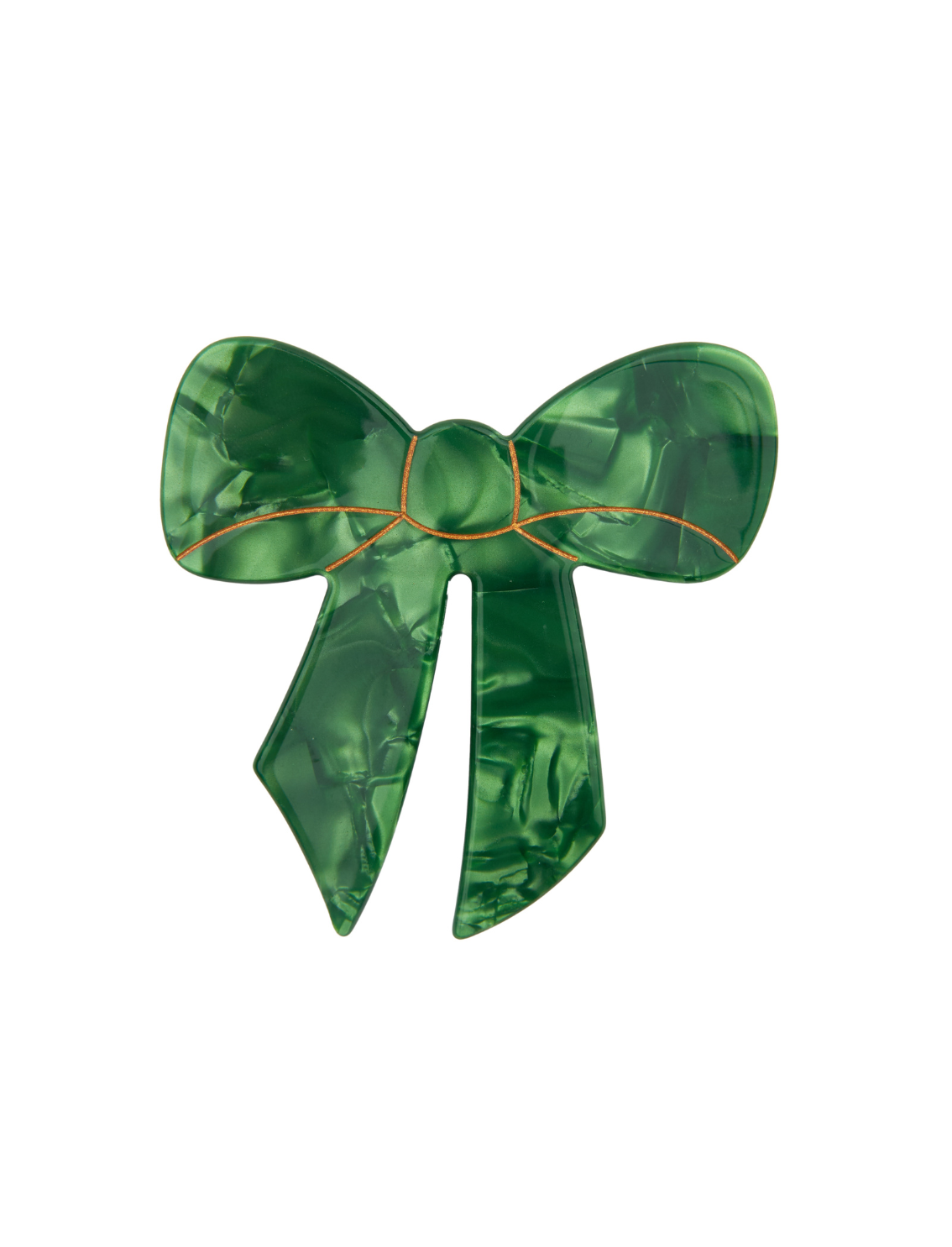 קליפס ברט לשיער Green Bow