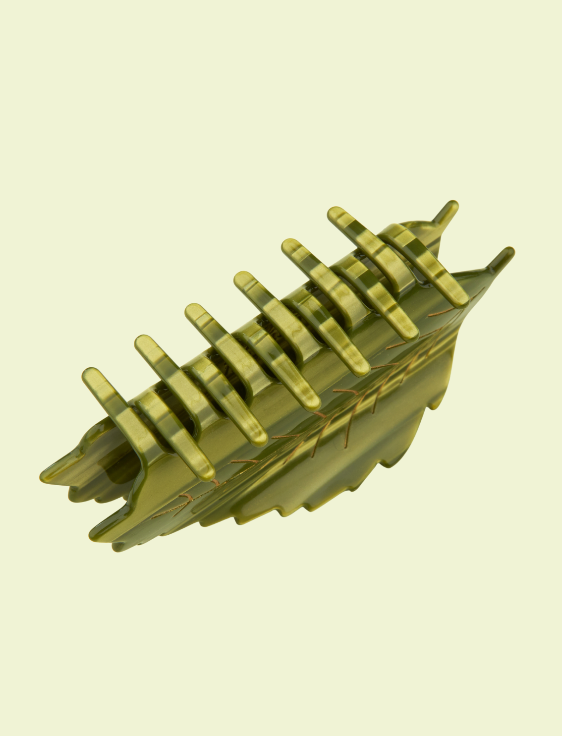 קליפס לשיער Chestnut Leaf