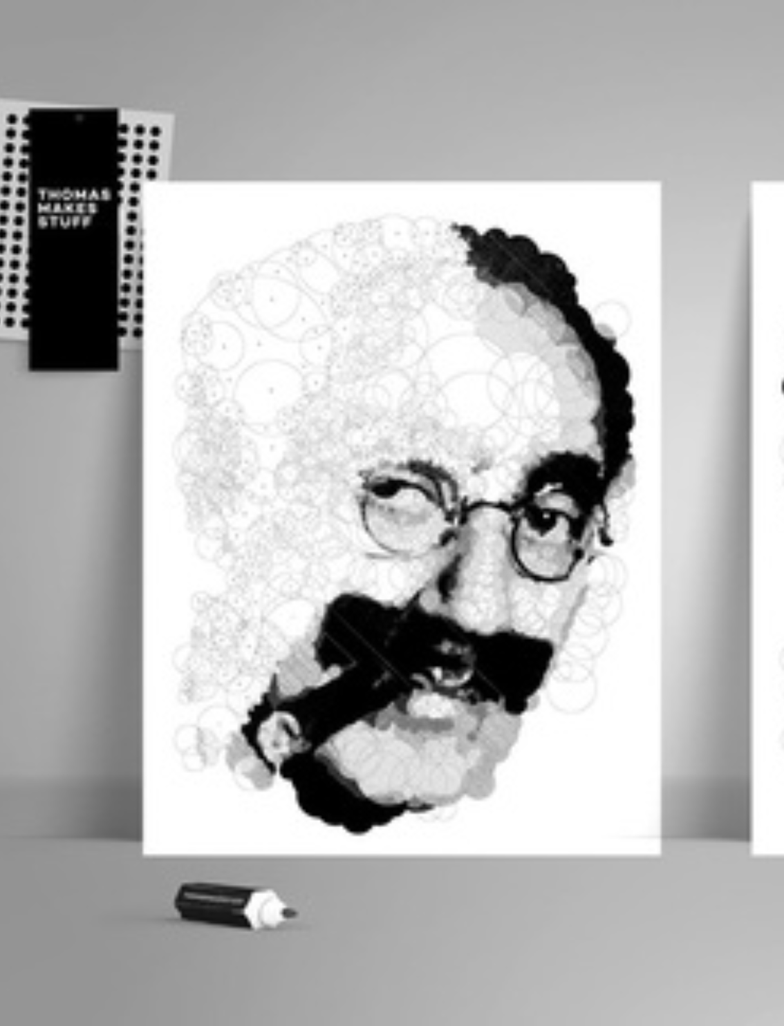 חוברת צביעה Querkles: Icons