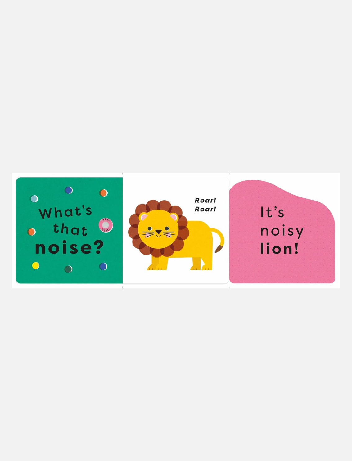 ספר מנגן What's That Noise? Roar!