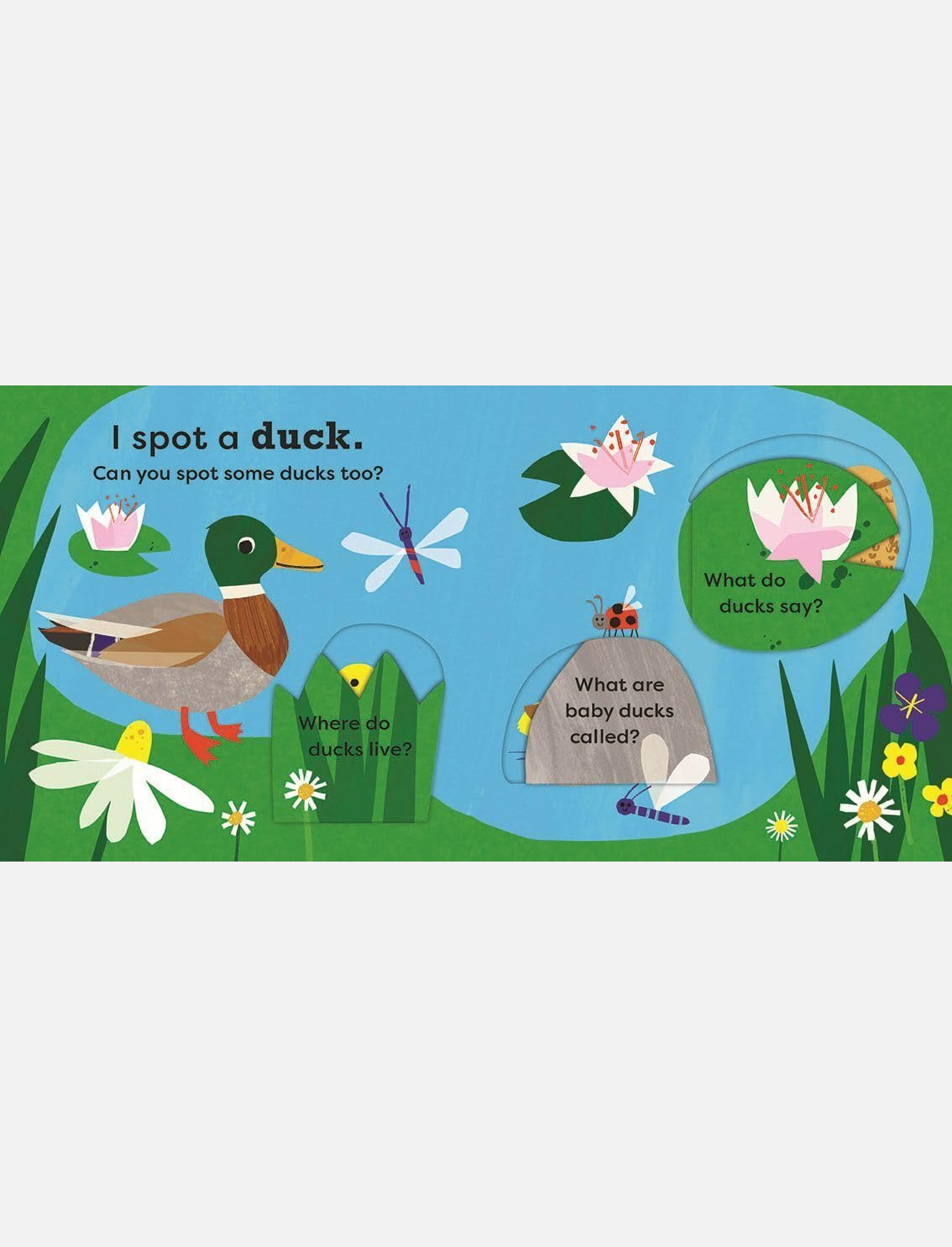 ספר אינטראקטיבי I Spot A Duck