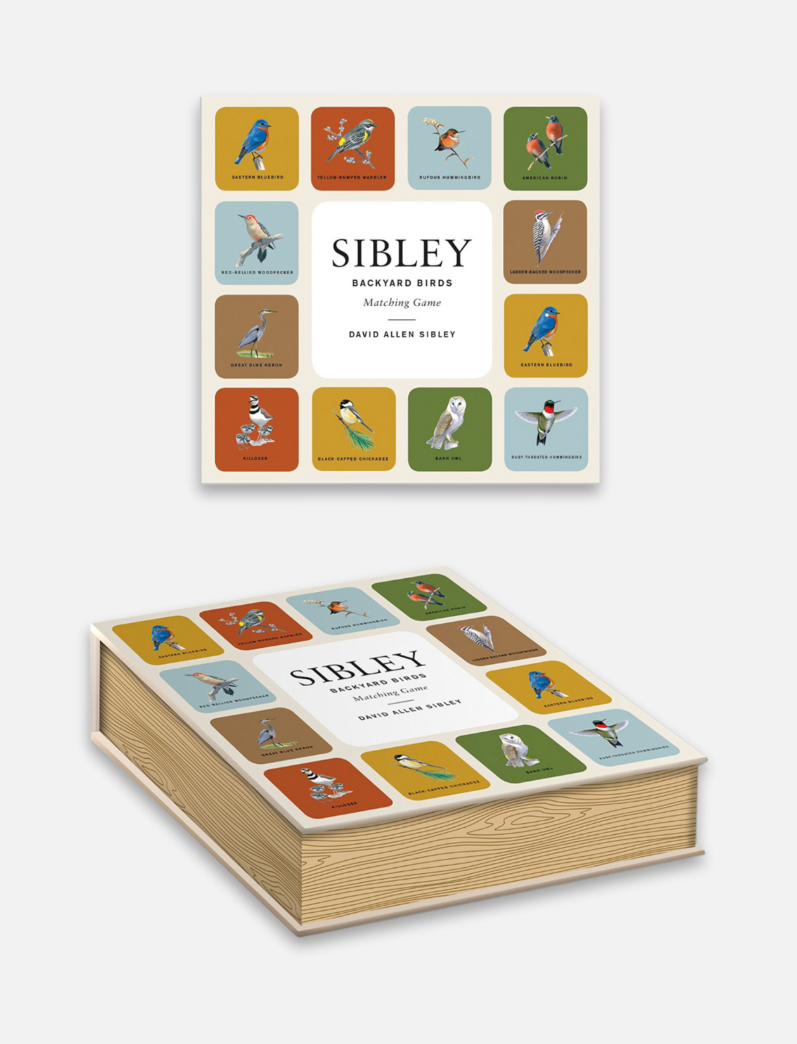 משחק זיכרון: Sibley Backyard Birds