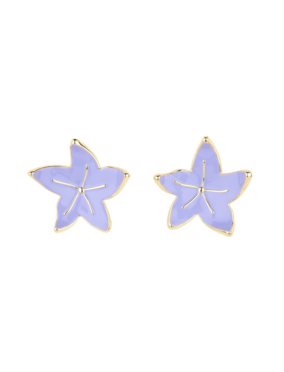 זוג עגילים צמודים Bellflower