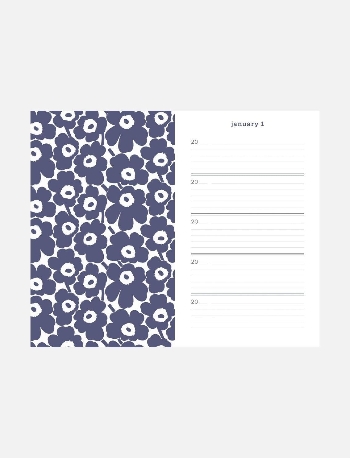 יומן 5 שנים 'One Line A Day' Marimekko Red