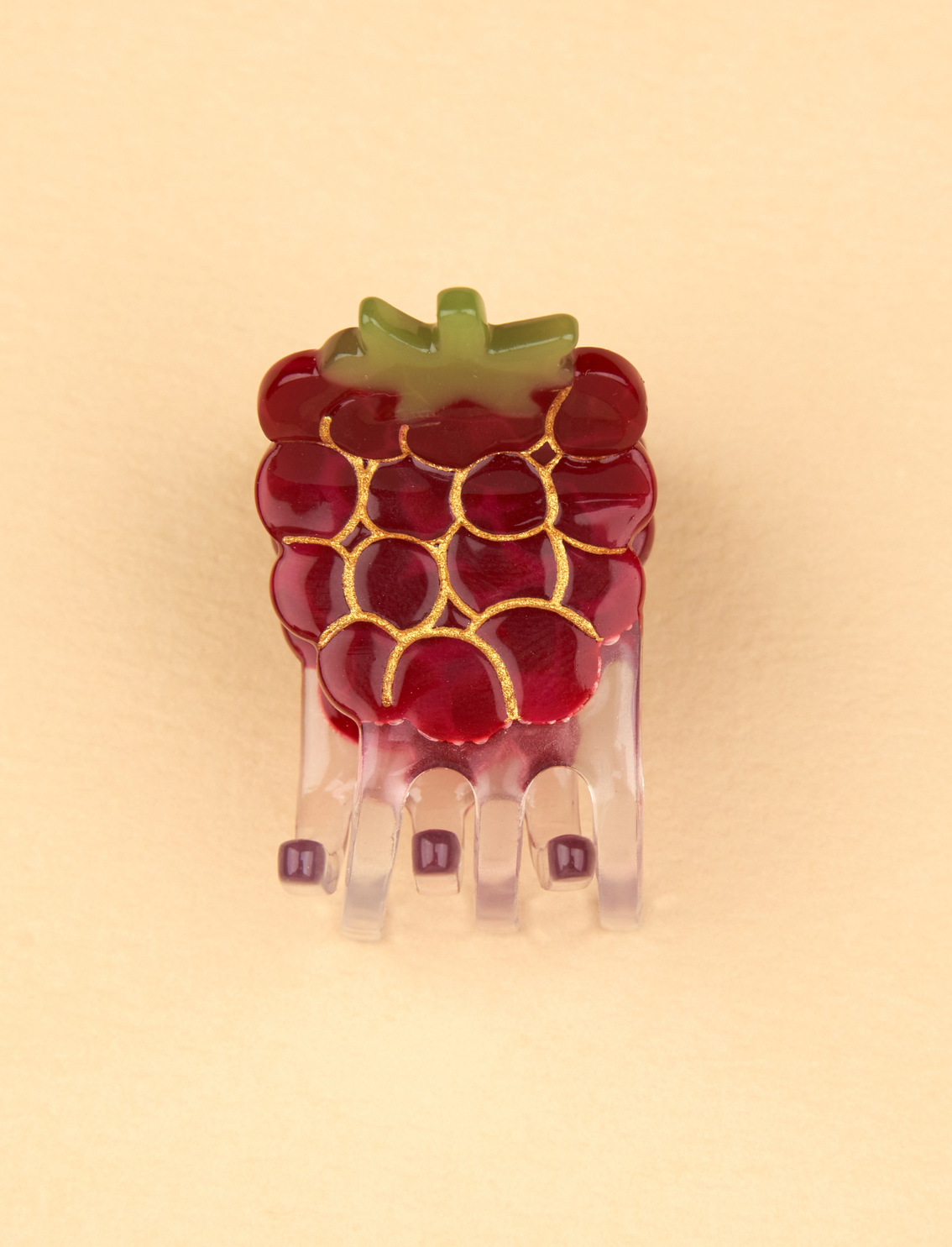מיני קליפס לשיער Raspberry
