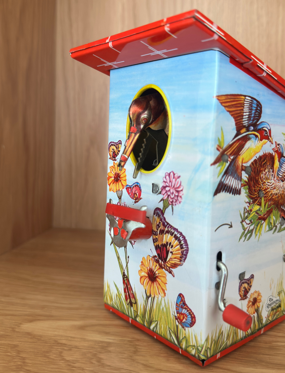 קופת חיסכון מפח Woodpecker