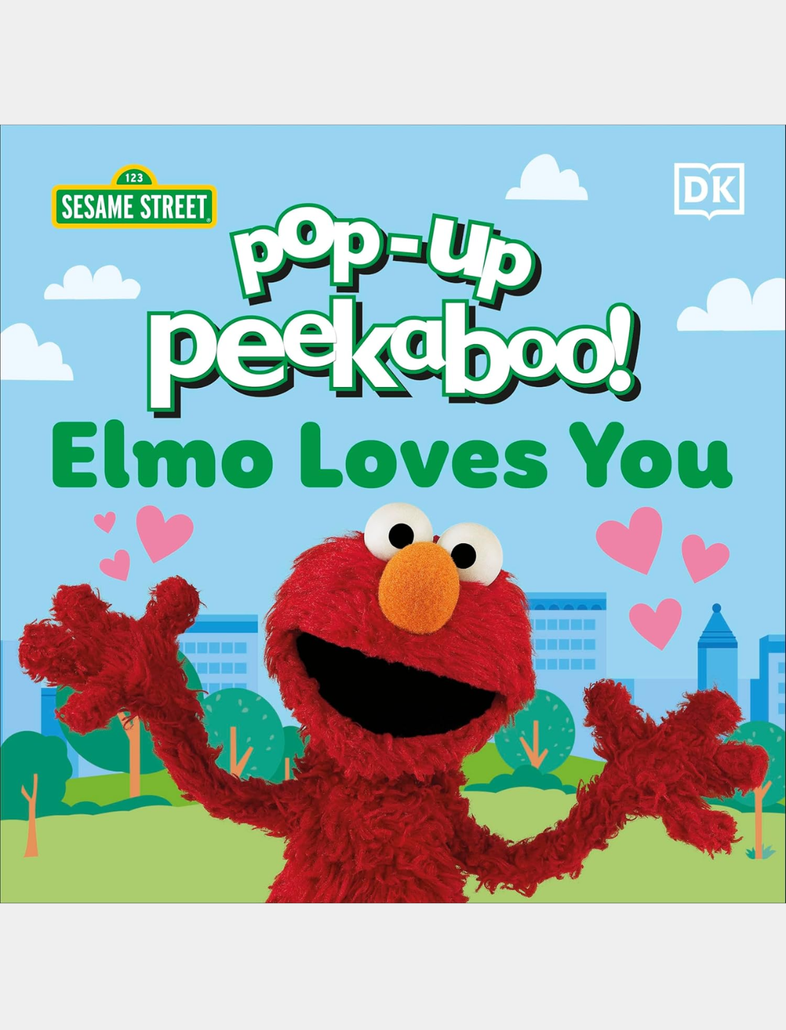 ספר פופ אפ: Peekaboo! Elmo Loves You