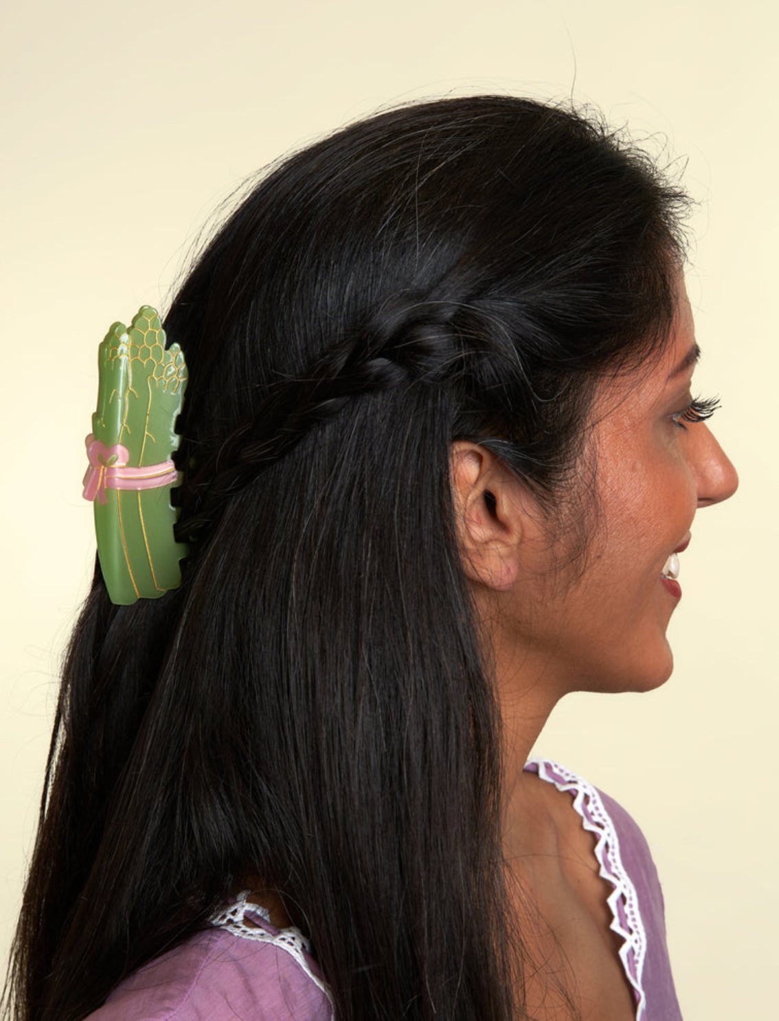 קליפס לשיער Asparagus Bouquet